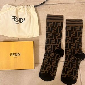 Fendi socks brand new
